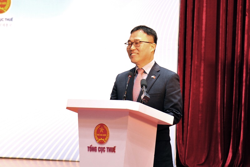 Đại sứ Hàn Quốc tại Việt Nam Choi YoungSam phát biểu tại Hội nghị