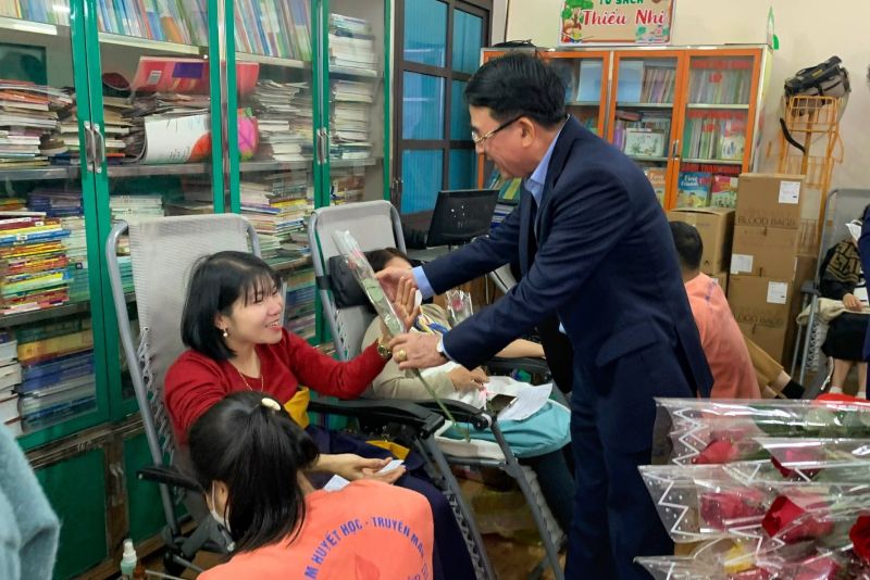 Tiếp nhận 514 đơn vị máu trong “Ngày hội Xuân Hồng năm 2024