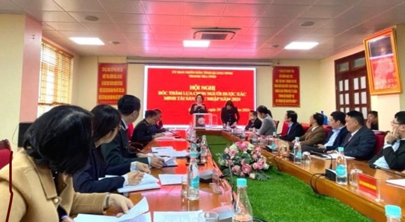 Quảng Ninh xác minh tài sản, thu nhập của 60 cán bộ