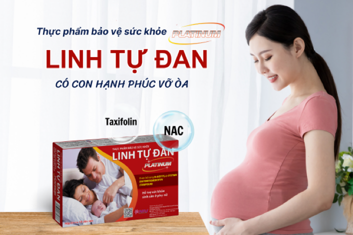 TPBVSK Linh Tự Đan Platinum được coi l&agrave; phao cứu sinh cho c&aacute;c chị em bị đa nang buồng trứng mong con