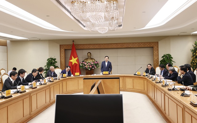 Phó Thủ tướng Trần Hồng Hà giao Bộ VHTT&DL phối hợp chặt chẽ với các bộ, ngành để rà soát, tiếp thu, làm rõ phạm vi điều chỉnh, mối quan hệ giữa Luật Di sản văn hoá và các luật khác - Ảnh: VGP/MK