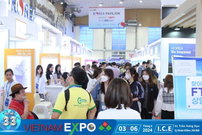 Gần 500 doanh nghiệp tham dự triển lãm Vietnam Expo 2024