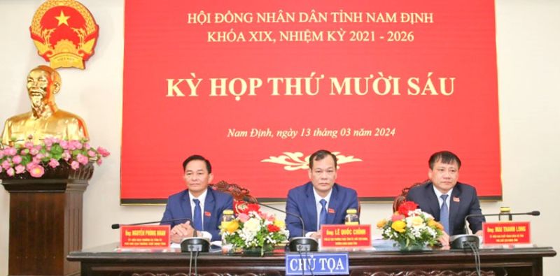 HĐND tỉnh Nam Định họp giải quyết công việc phát sinh đột xuất