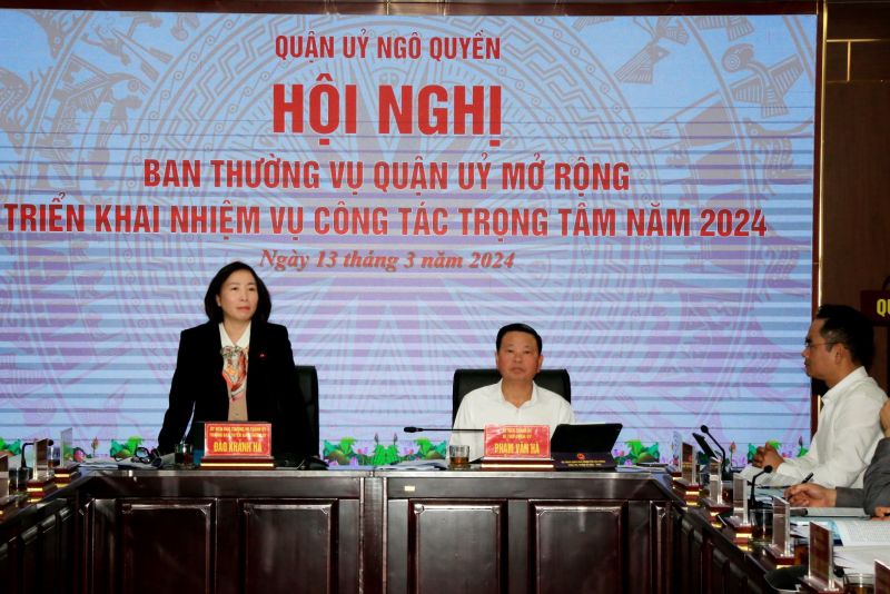 Quận ủy Ngô Quyền tập trung lãnh đạo thực hiện 6 nhiệm vụ trọng tâm năm 2024