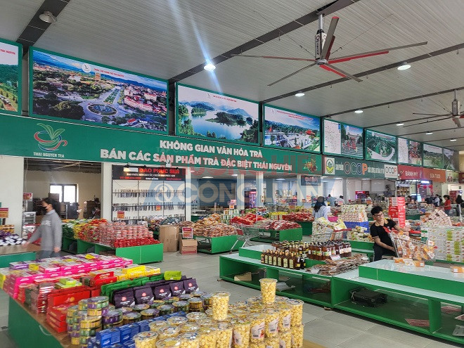 Khu mua sắm tiện ích của trạm dừng nghỉ Hải Đăng - Thái Nguyên