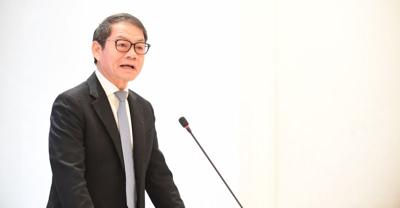 Chủ tịch HĐQT THACO Trần Bá Dương phát biểu tại phiên họp Hội đồng