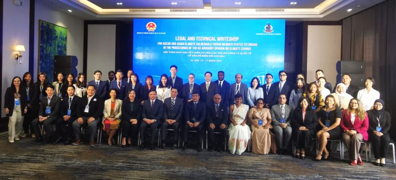 Hội thảo về ý kiến tư vấn của Tòa án Công lý quốc tế với vấn đề biến đổi khí hậu