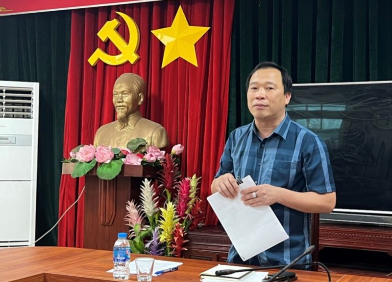 Ông Nguyễn Công ký Phó Chủ tịch Thường trực UBND huyện Tiên Du.