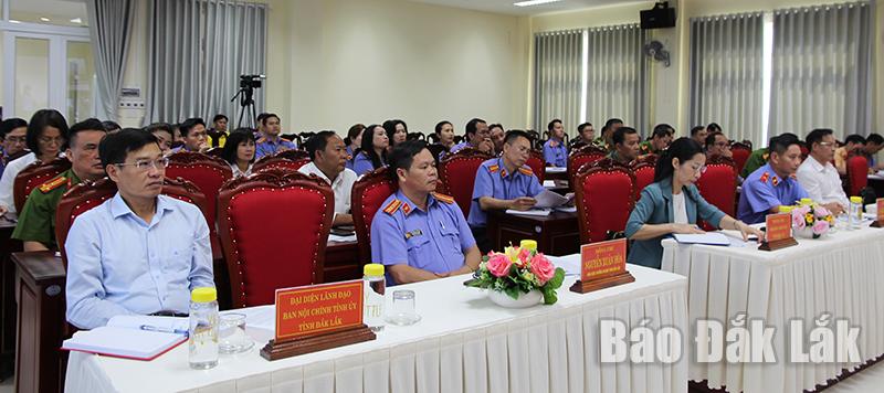 Đắk Lắk: Đấu tranh phòng chống tội phạm - tăng cường công tác phối hợp liên ngành