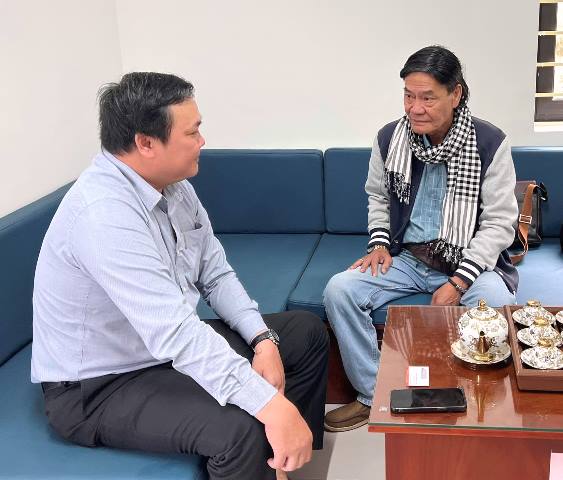 Trao đổi với ph&oacute;ng vi&ecirc;n Thương hiệu & C&ocirc;ng luận chiều 20/3, &ocirc;ng Trần Văn Thể, Ph&oacute; Chủ tịch UBND phường H&ograve;a Kh&aacute;nh Nam