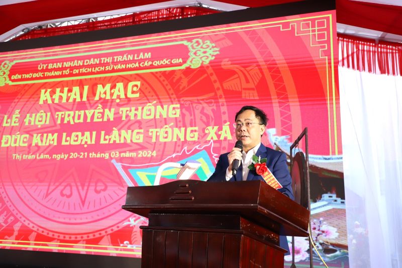 Chủ tịch UBND huyện Ý Yên Nguyễn Sinh Tiến