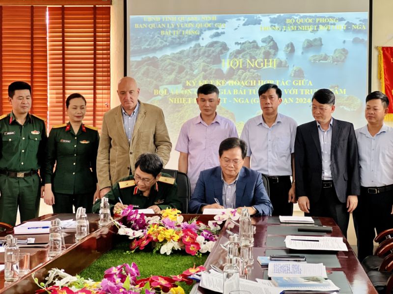 Hợp tác nghiên cứu đa dạng sinh học Vườn quốc gia Bái Tử Long