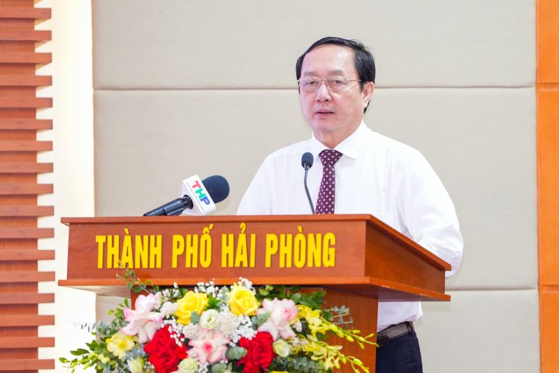 Đồng chí Huỳnh Thành Đạt, Ủy viên Trung ương Đảng, Bộ trưởng Bộ Kh&CN phát biểu chỉ đạo tại Hội nghị.