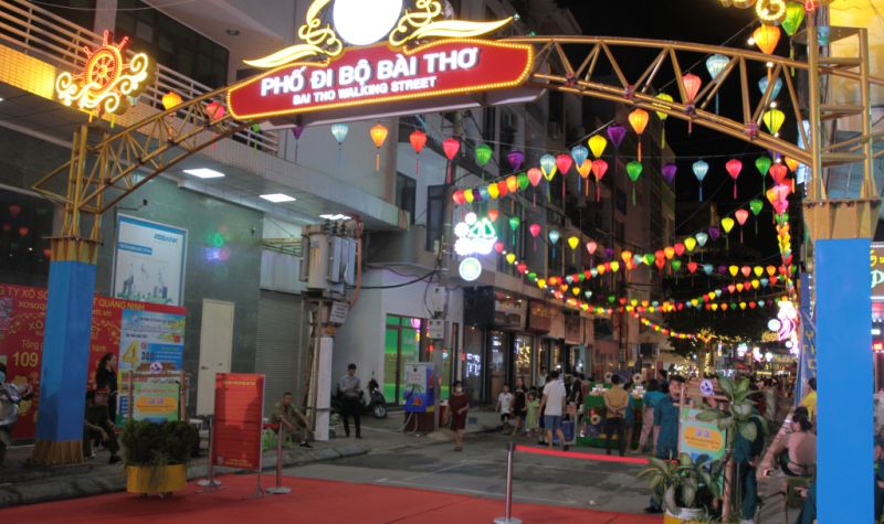 Thành phố Hạ Long mở rộng tuyến phố đi bộ Bài Thơ thành trung tâm du lịch