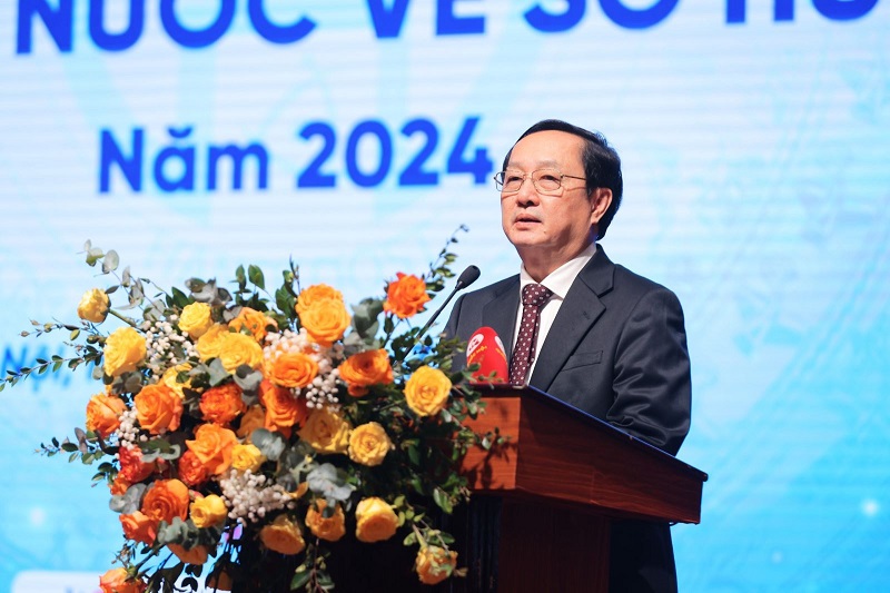 Bộ trưởng Bộ KH&CN Huỳnh Thành Đạt phát biểu tại Hội nghị