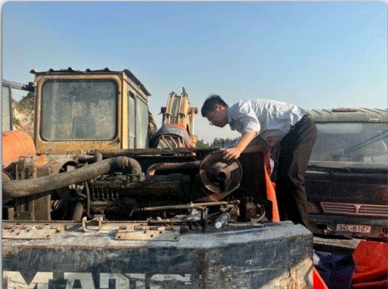 Công an thành phố Hải Phòng giám định cháy - nổ qua những tro tàn