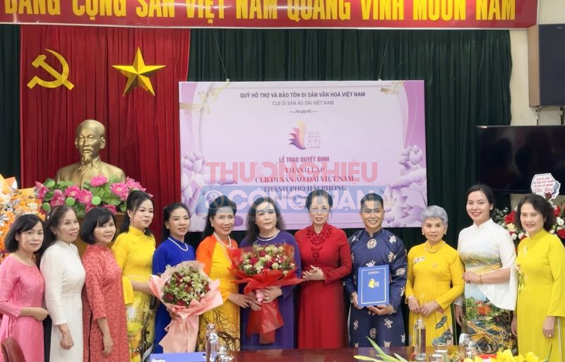 Thành lập Câu lạc bộ Di sản Áo dài Việt Nam - Thành phố Hải Phòng