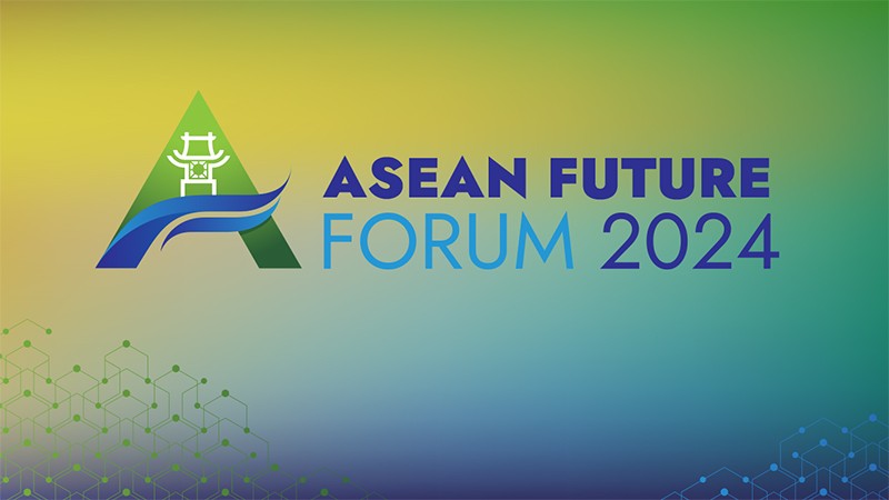 Logo chính thức của Diễn đàn Tương lai ASEAN 2024 - ASEAN Future Forum 2024. (Nguồn: Bộ Ngoại giao Việt Nam)
