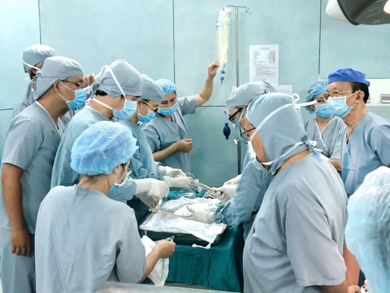 Bệnh viện Nhi đồng 2 được công nhận đủ điều kiện ghép tạng. (Ảnh: BVCC)
