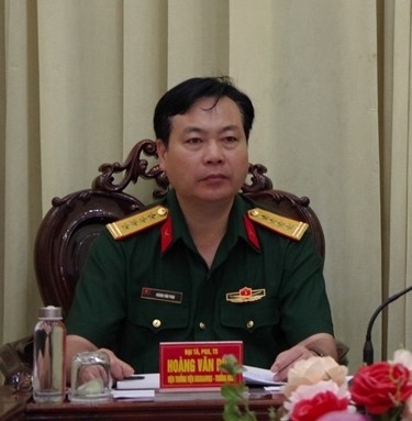 Đại tá, Phó Giáo sư, Tiến sĩ Hoàng Văn Phai. Ảnh VOV.vn.