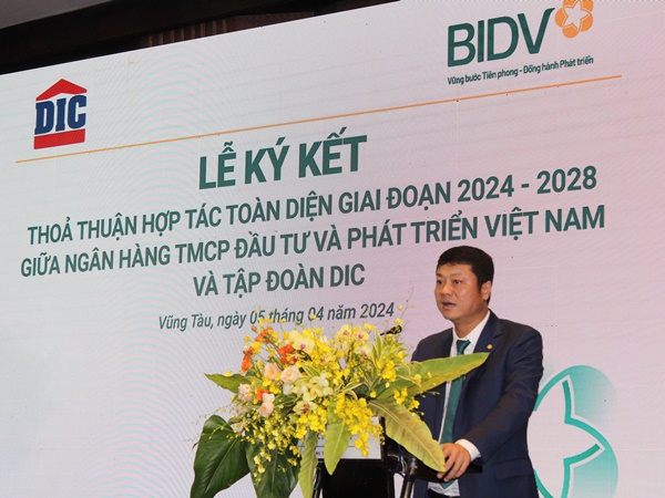 Ông Lê Ngọc Lâm, Tổng Giám đốc BIDV