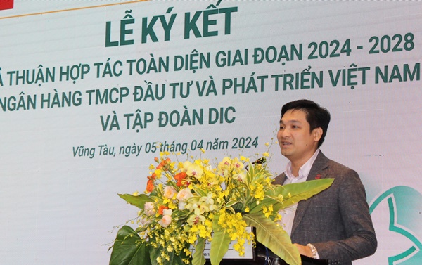 Ông Nguyễn Hùng Cường – Phó Chủ tịch HĐQT thường trực Tập đoàn DIC