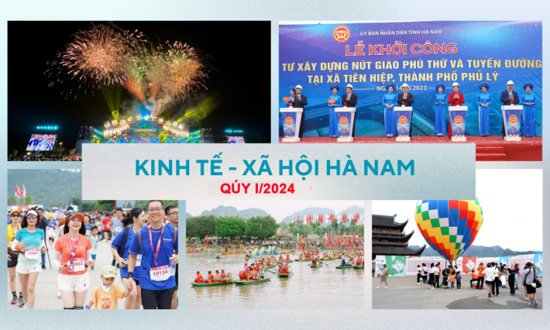 Hà Nam tăng trưởng cao nhất Vùng đồng bằng sông Hồng trong qúy I