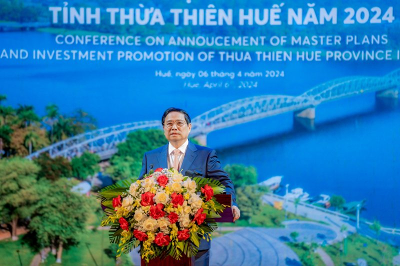 Thủ tướng Chính phủ Phạm Minh Chính phát biểu