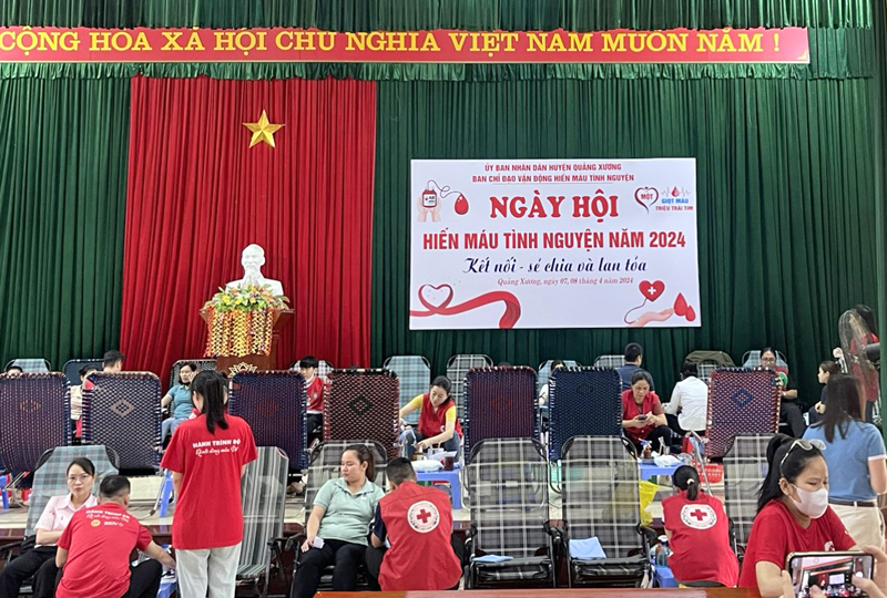 Ngày hội hiến máu tình nguyện năm 2024