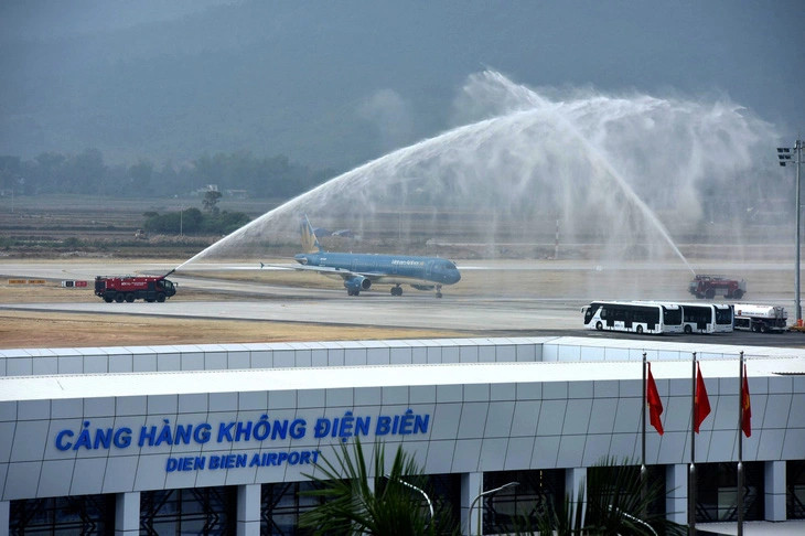 Từ ngày 6 đến 8/4, sân bay Điện Biên bị ảnh hưởng mù và khói bụi nên nhiều chuyến bay không khai thác được - Ảnh: TTO
