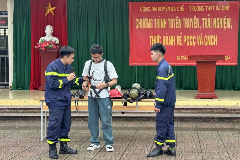 Quảng Ninh: Nâng cao ý thức, kỹ năng PCCC cho thanh thiếu niên