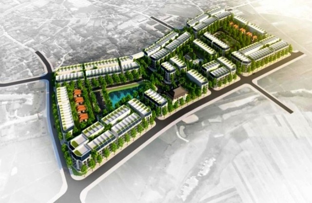 Phối cảnh dự án Khu dân cư tại xã Phú Phong.