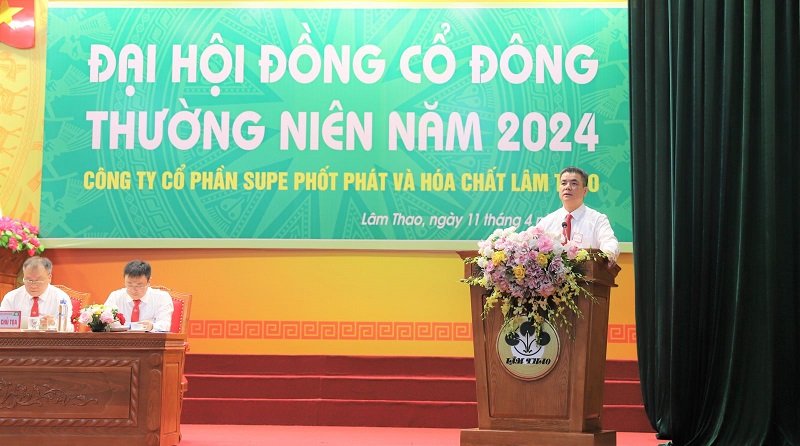 Ông Phạm Thanh Tùng, Ủy viên HĐQT, Bí thư Đảng ủy, Tổng Giám đốc Công ty
