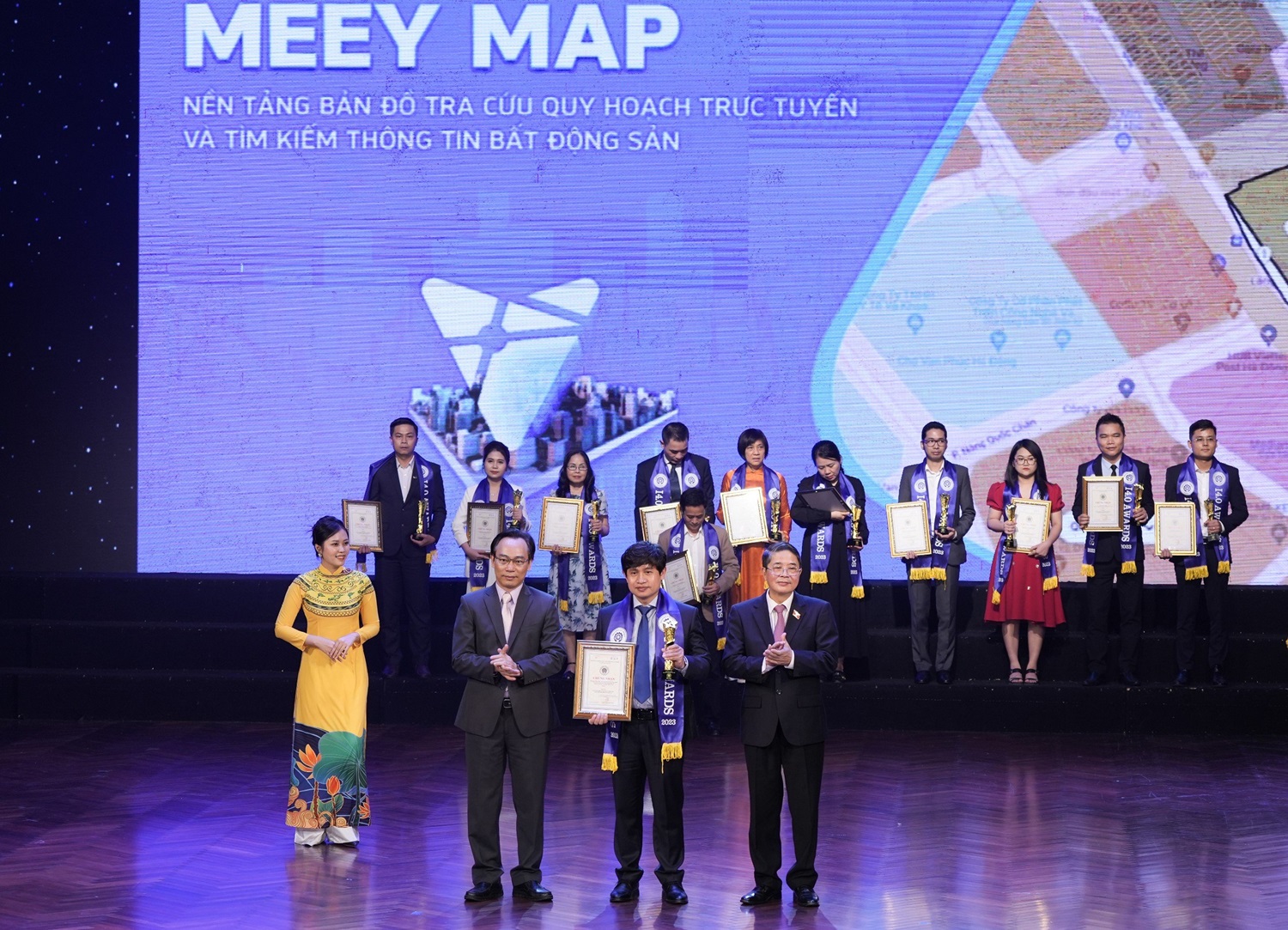 Meey Map được vinh danh tại giải thưởng Top công nghiệp 4.0 Việt Nam 2023