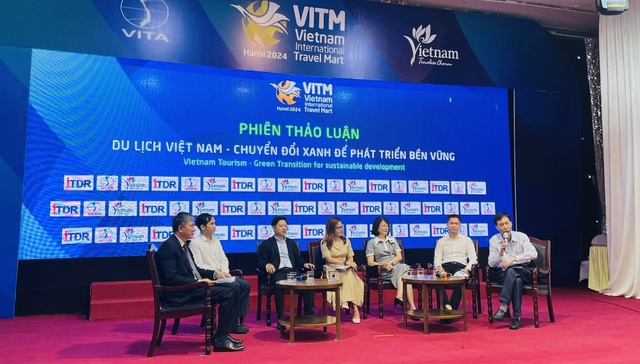 Diễn đàn "Du lịch Việt Nam – Chuyển đổi xanh để phát triển bền vững" - Ảnh: VGP