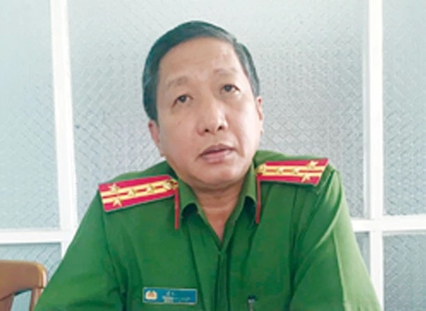 Đại tá Lê Văn Mót - nguyên Trưởng công an thành phố Phú Quốc (Kiên Giang) vừa bị bắt tạm giam. (Ảnh: Báo Nhân dân)