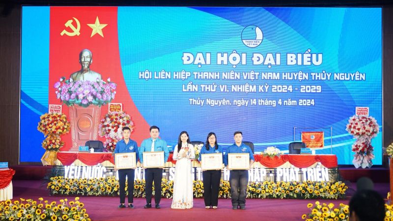 Hải Phòng tổ chức Đại hội Hội LHTN Việt Nam Huyện Thuỷ Nguyên nhiệm kỳ 2024 – 2029