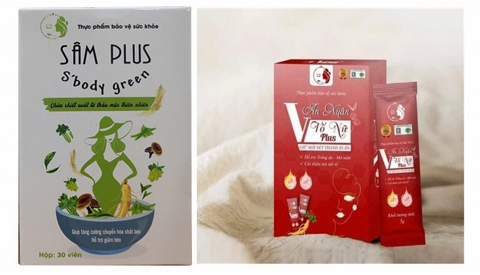 Sâm Plus S’body Green, Vạn Xuân Tố Nữ Plus vi phạm quy định của pháp luật về quảng cáo trên một số website