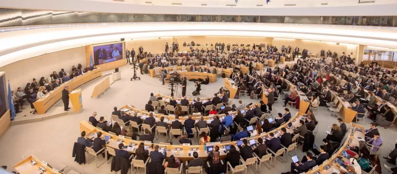 Phiên họp cấp cao Khóa họp lần thứ 55 Hội đồng Nhân quyền Liên hợp quốc tại Geneva., Thụy Sỹ (Nguồn: Getty Images)