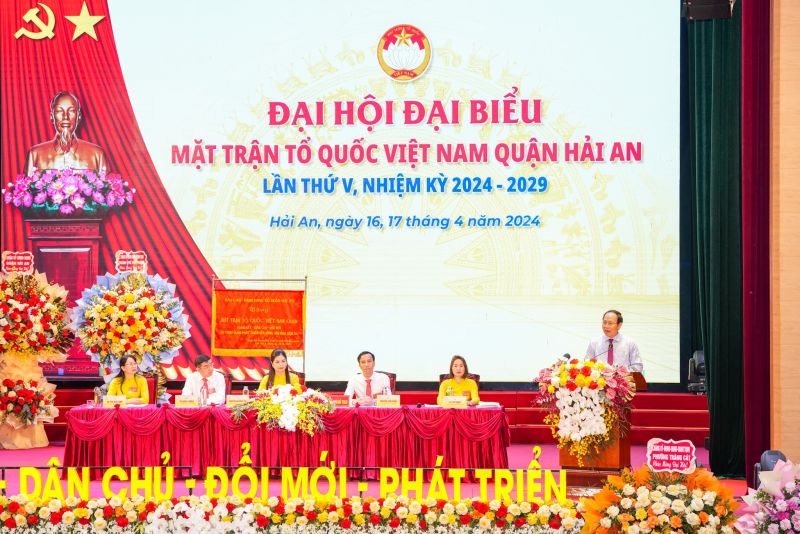 Hải Phòng tổ chức Đại hội Mặt trận Tổ quốc Việt Nam Quận Hải An