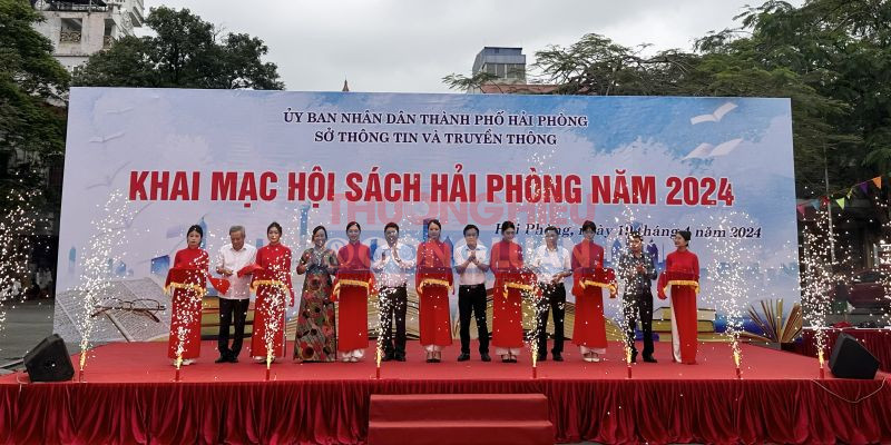 Khai mạc Hội Sách Hải Phòng năm 2024