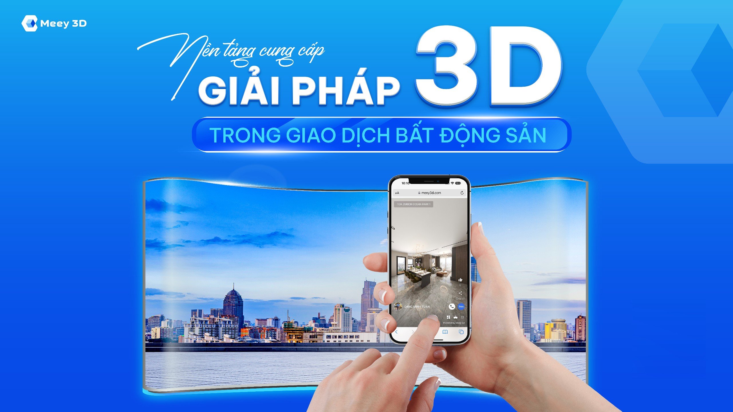 Meey 3D được ứng dụng những công nghệ tiên tiến