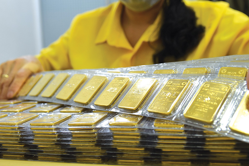 Giá vàng trong nước trở lại mốc 84 triệu đồng/lượng trước ngày cận kề đấu thầu vàng miếng SJC.