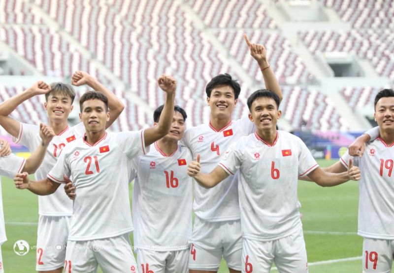 U23 Việt Nam đánh bại U23 Malaysia 2-0 theo kịch bản rất giống trận thắng U23 Kuwait 3-1. (Ảnh: VFF)