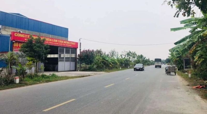 Một đoạn tuyến QL39 qua tỉnh Thái Bình. Ảnh: Báo GT