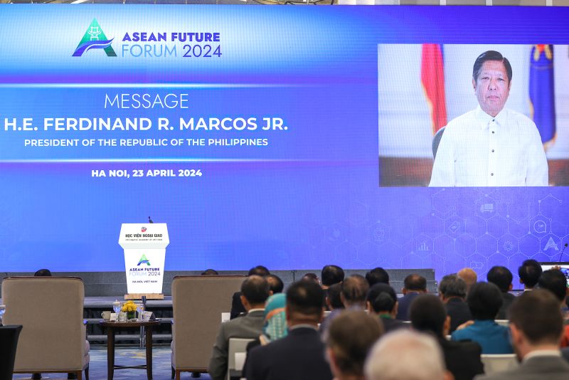 Tổng thống Philippines Ferdinand Marcos Jr. có thông điệp ghi hình gửi tới Diễn đàn