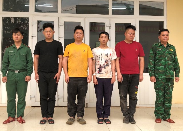 4 đối tượng người Trung Quốc bị bắt giữ