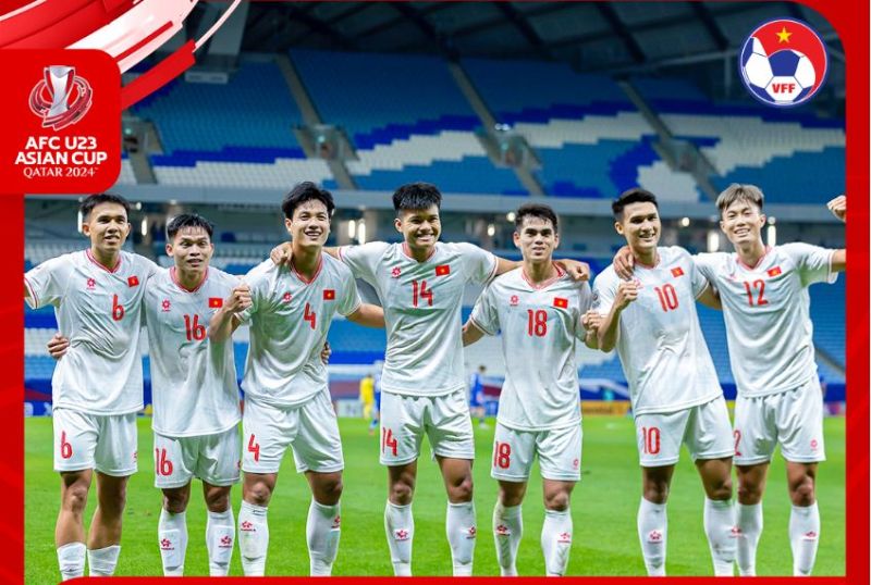 Đội hình U23 Việt Nam - Ảnh: VFF