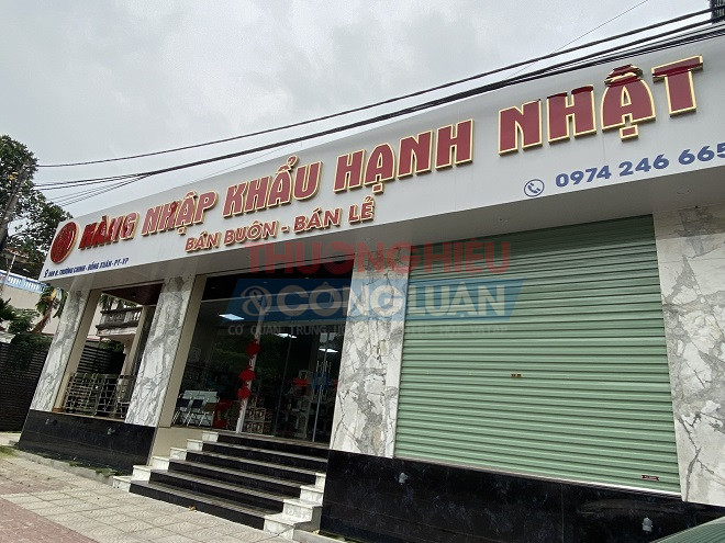 Siêu thị hàng nhập khẩu Hạnh Nhật đặt tại đường Trường Chinh, P. Đồng Xuân, TP Phúc Yên (Vĩnh Phúc)