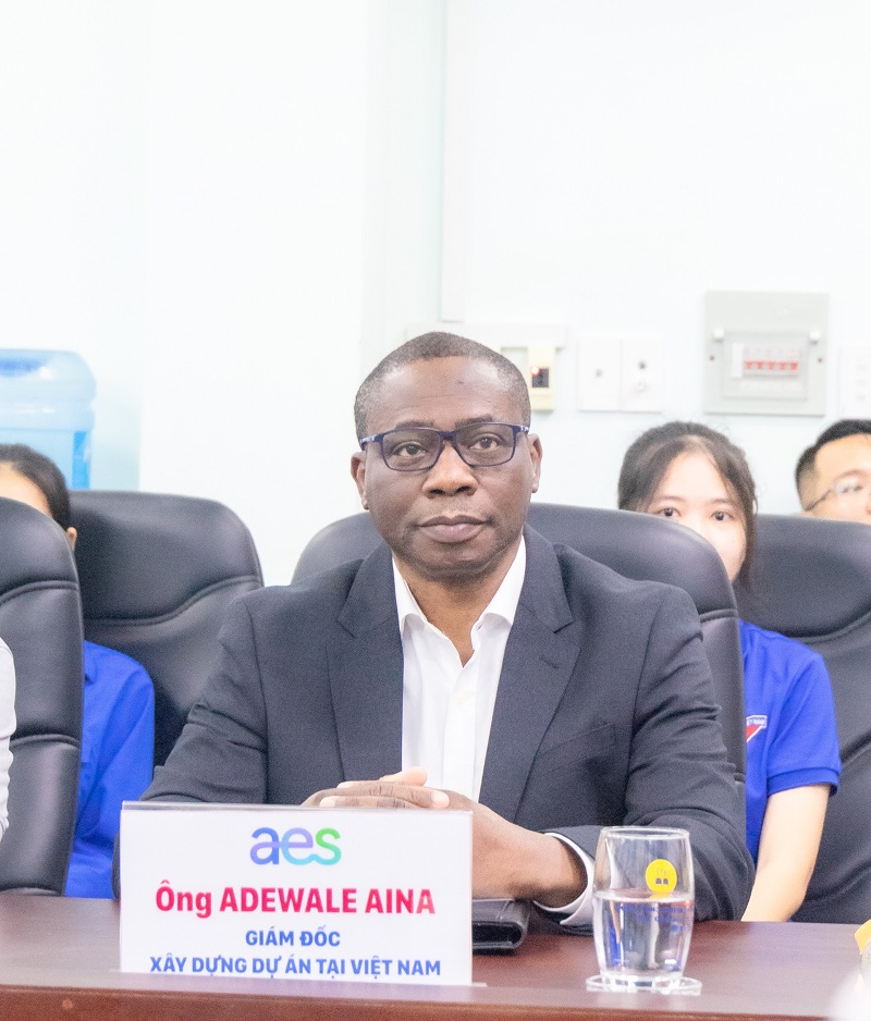Ông Adewale Aina, Giám đốc xây dựng Dự án tại Việt Nam